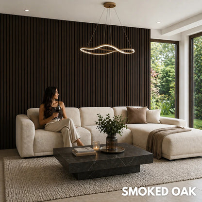Premium Acoustic Slatted Wall Panel (Multiple Colours)